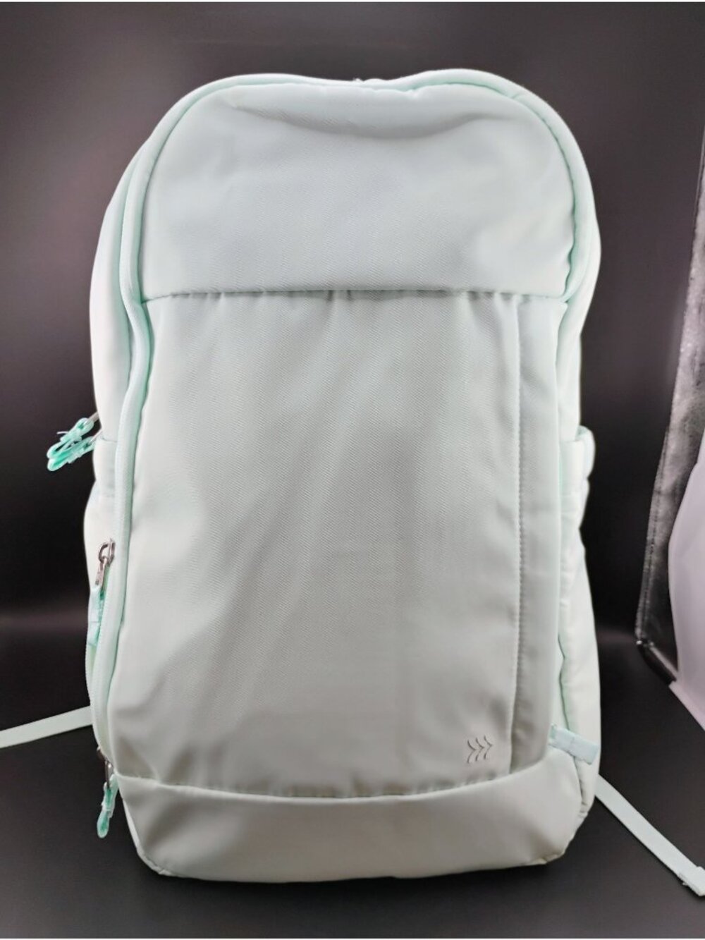 All In Motion Light Blue Backpack With Zippered Compartments
